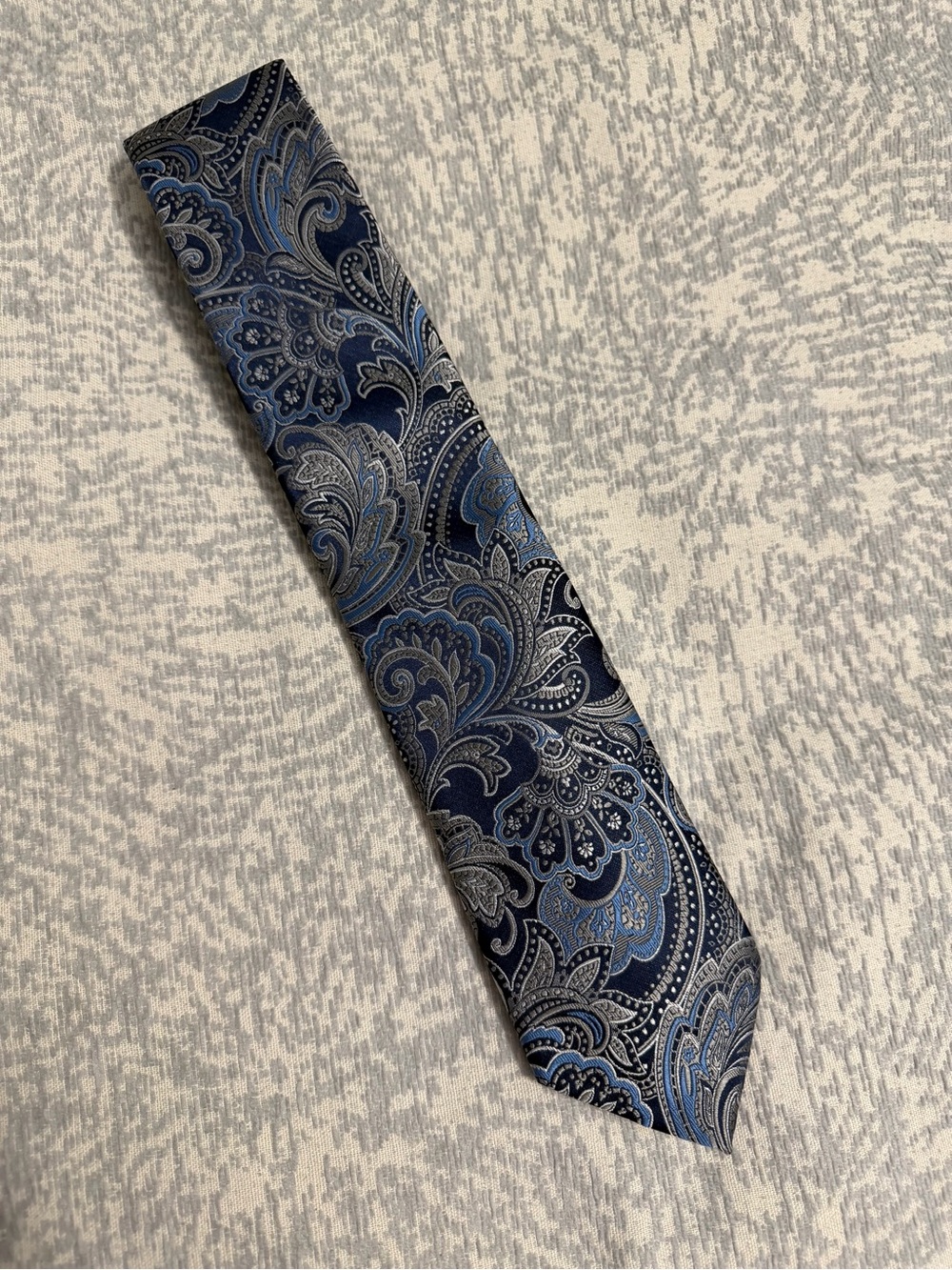 Tommy Hilfiger Blue Paisley Tie